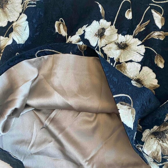 Dolce & Gabbana Floral Mini Skirt Size EU42 Career Date Night Party Vamp Grunge - Picture 9 of 11